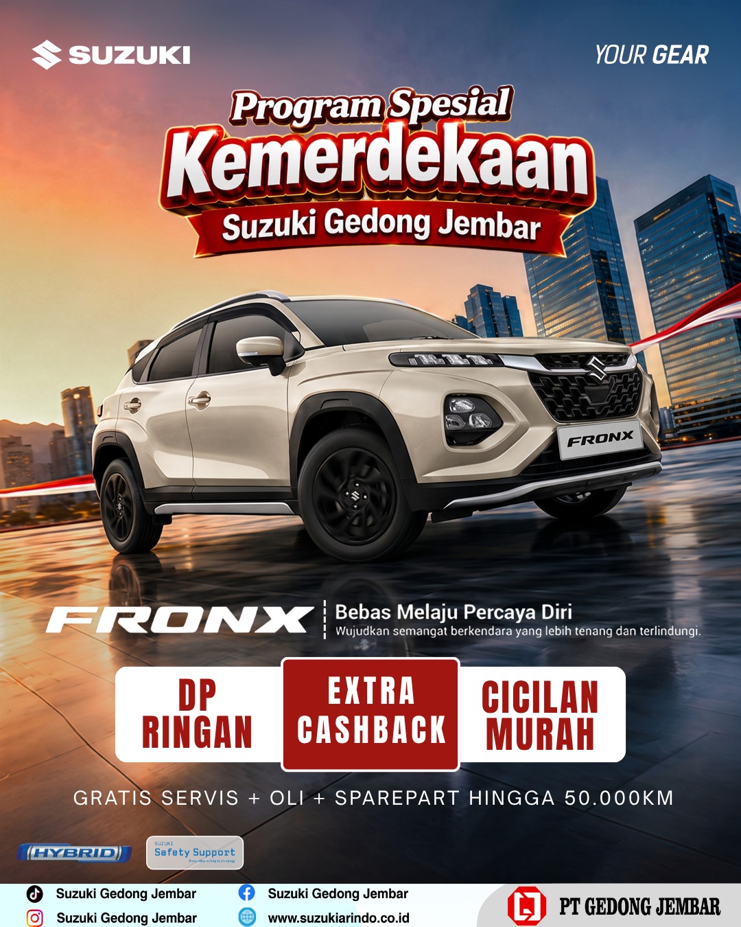 Harga OTR Suzuki Fronx Batang Batang Pemalang Tegal